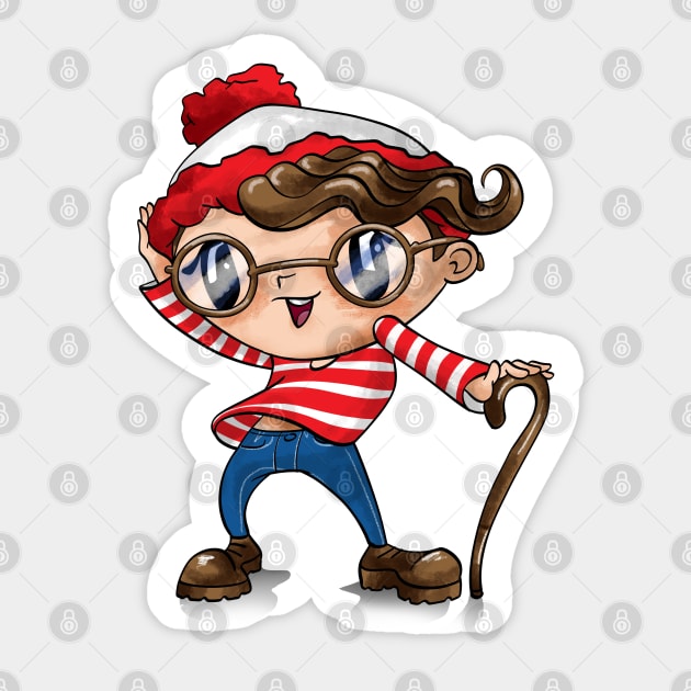 Chibi Wally Sticker by Tiramel